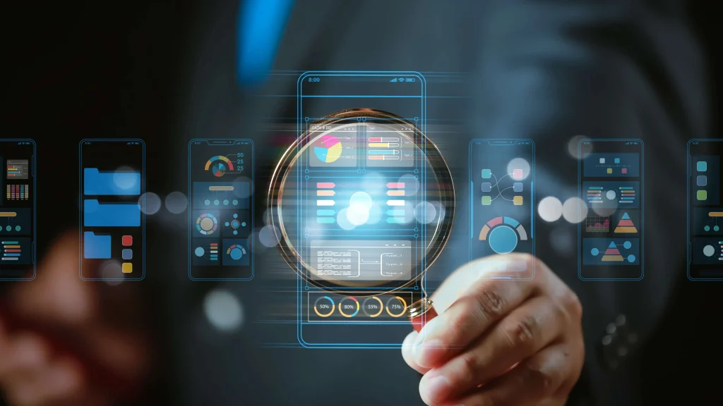 Business team reviewing legacy software modernization strategy to reduce operational costs, improve security, and support cloud and AI integration.