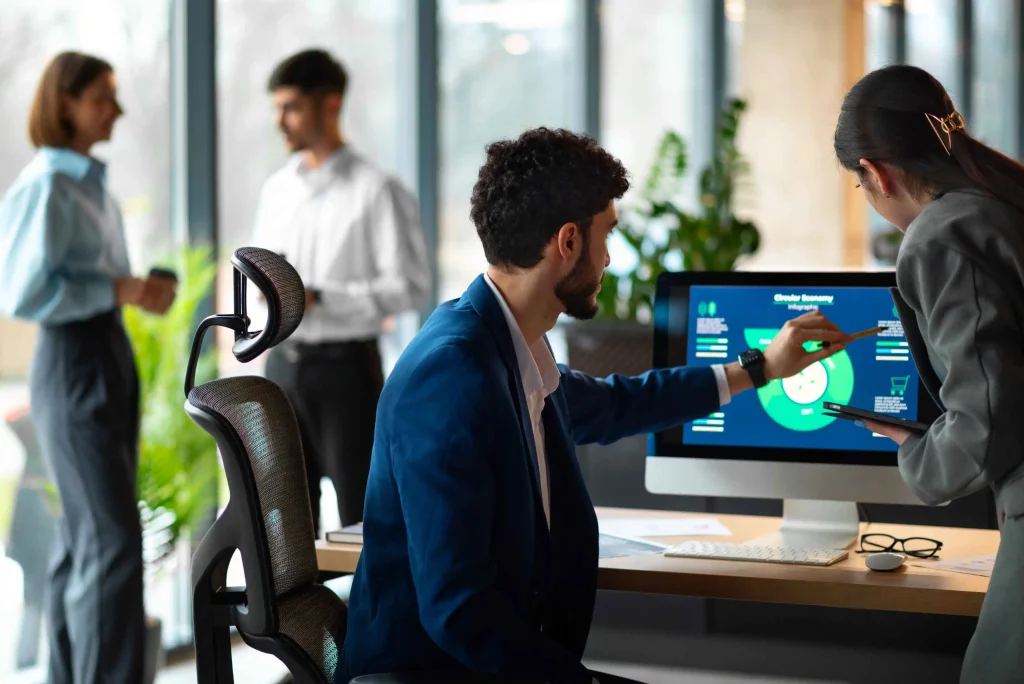Business automation consulting workflow showing how companies can automate data entry, scheduling, invoicing, customer support, reporting, and repetitive tasks to reduce costs, improve efficiency, and save time.